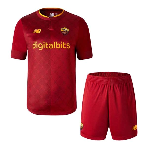 Trikot AS Roma Heim Kinder 2022-23